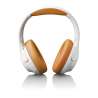 Casque sans fil Bluetooth® avec suppression active du bruit et microphones intégrés Gris / Blanc - Casque audio à prix grossiste Casque sans fil Bluetooth® avec suppression active du bruit et microphones intégrés Gris / Blanc - Casque audio à prix grossiste
