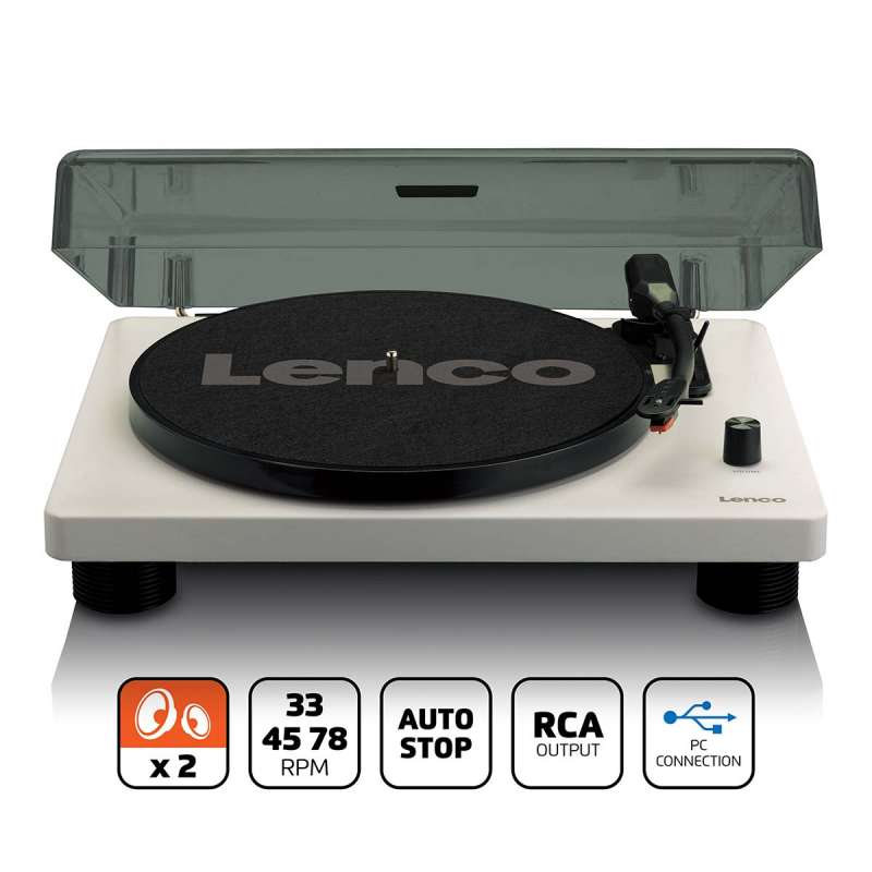 Table tournante avec haut-parleurs intégrés USB Encoding Grey à prix grossiste - platine vinyle à prix de gros