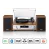 Houten hifi-set met draaitafel en Bluetooth - Radio toestel tegen groothandelsprijzen