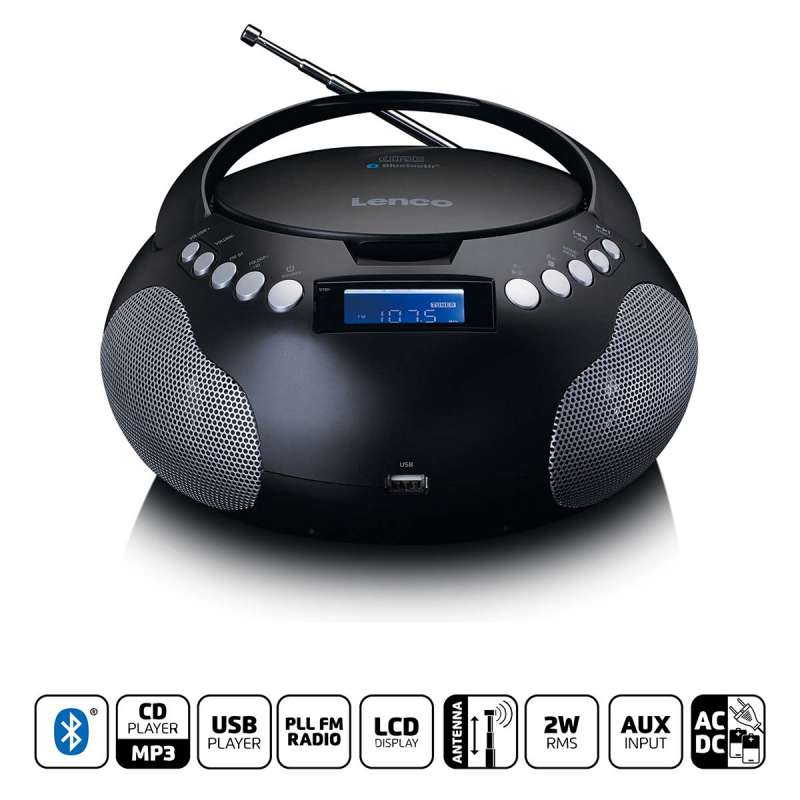 Radio CD MP3 Bluetooth USB con acabado en madera - Cadena hi-fi a precios de mayorista