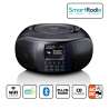Radio Internet portable avec DAB/FM, Bluetooth®, lecteur CD et grand écran couleur LCD Noir - Poste de radio à prix grossiste