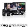 Lecteur DVD portable 2x 9 avec batterie USB SD intégrée, casque d'écoute et support Noir - Lecteur dvd à prix de gros Lecteur DVD portable 2x 9 avec batterie USB SD intégrée, casque d'écoute et support Noir - Lecteur dvd à prix de gros