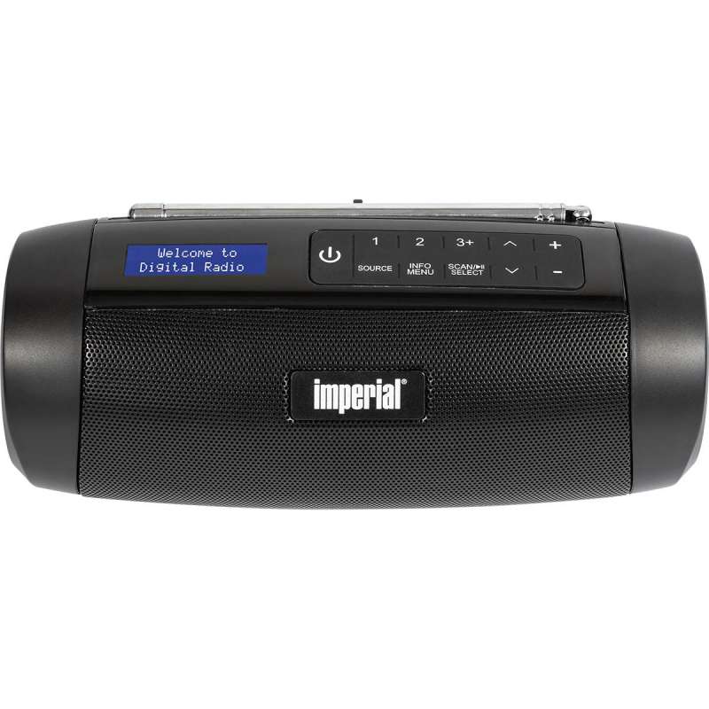 Elegante zwarte radio voor bureau en reis - Hi-fi set tegen groothandelsprijzen