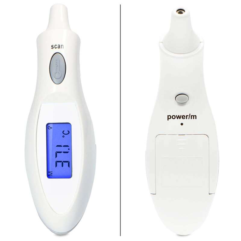 BC-27 Thermomètre auriculaire infrarouge blanc - Thermomètre à prix grossiste