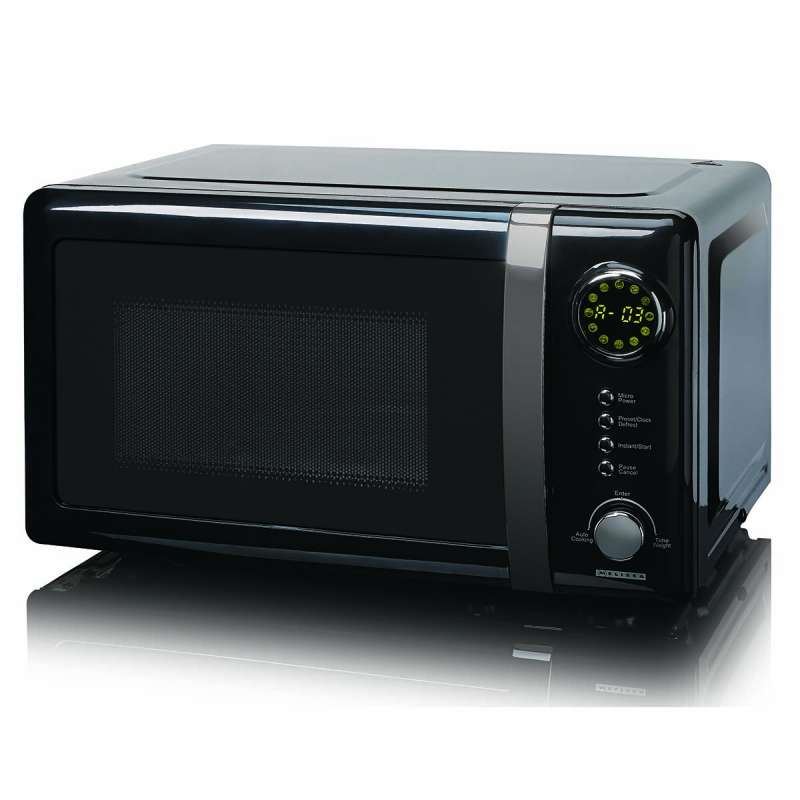 Micro-ondes électronique 20 L 700W Noir - four micro-onde à prix grossiste