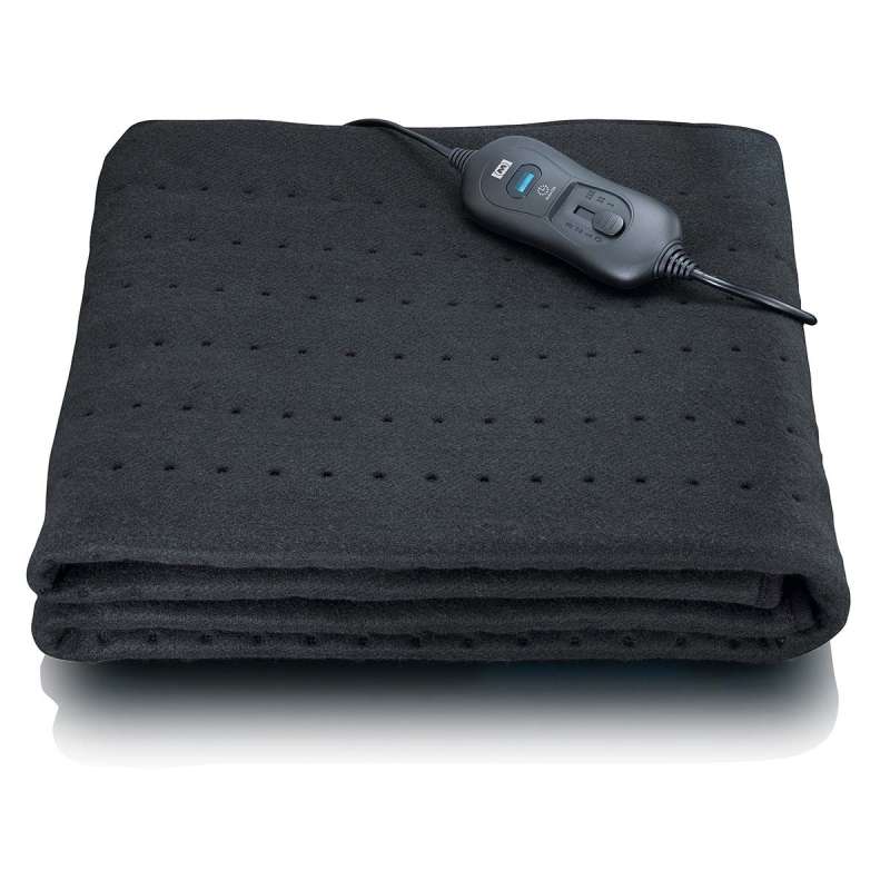 Couverture chauffante 80x150cm 55-60W Noir à prix grossiste - couverture chauffante à prix de gros