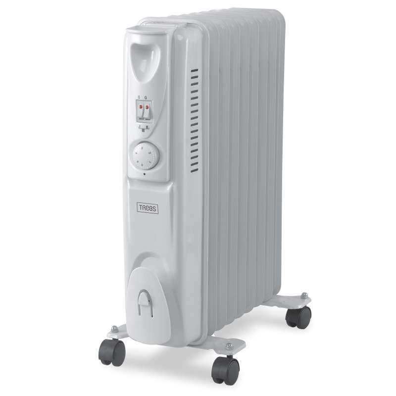Radiador de óleo mecânico 2000 W branco a preço grossista - radiador a preço grossista