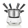 Fondue électrique 2L 1200W Acier inox / Blanc - appareil à fondue à prix de gros Fondue électrique 2L 1200W Acier inox / Blanc - appareil à fondue à prix de gros