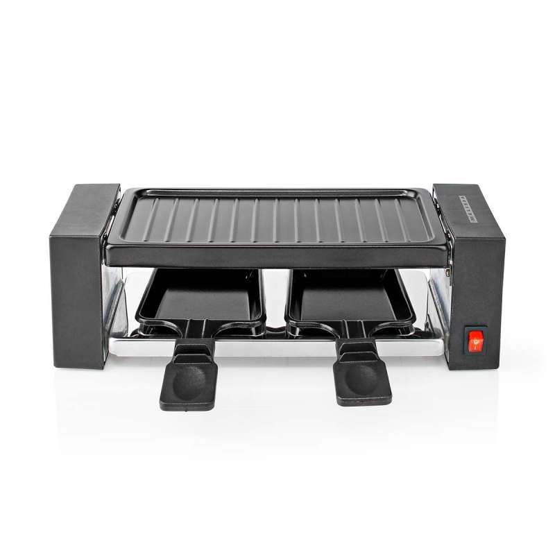 Raclette / Set Gourmet | 2 personnes | 400 W | 23 x 10 cm | Revêtement antiadhésif - appareil à raclette à prix grossiste