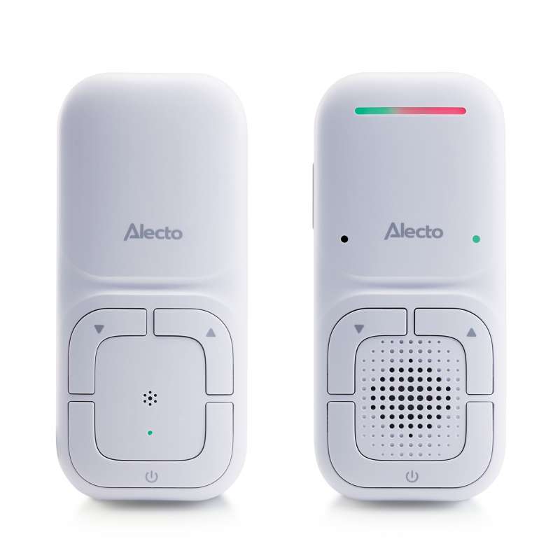 Babyphone moderne Full Eco avec une qualité de son DECT cristalline et une longue durée de veille Blanc - Babyphone à prix de gros