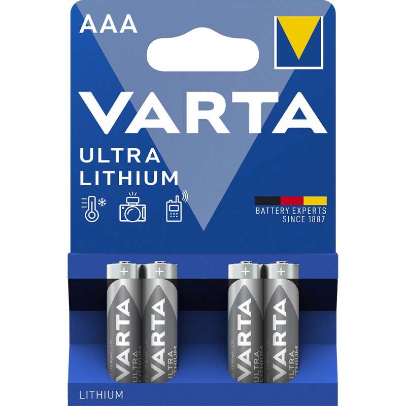 Batería de litio de larga duración plateada - Pila a precios de mayorista