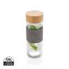 Doppelwandige Glasflasche 360ml mit Bambusdeckel - Recycelbares Zubehör zu Großhandelspreisen Doppelwandige Glasflasche 360ml mit Bambusdeckel - Recycelbares Zubehör zu Großhandelspreisen