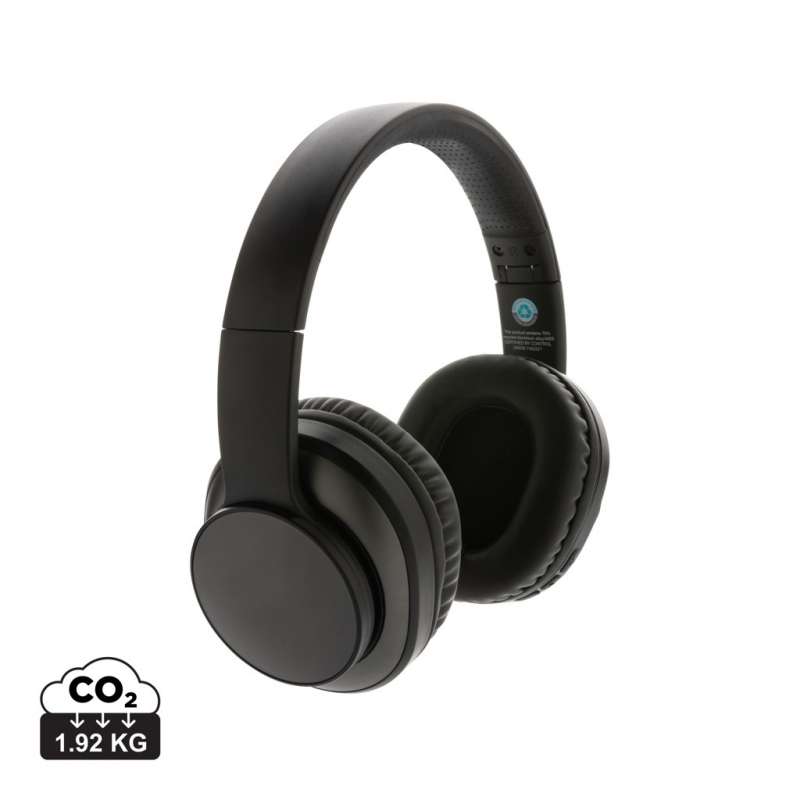 Auriculares inalámbricos plegables de aluminio reciclado - Accesorio reciclable a precios de mayorista