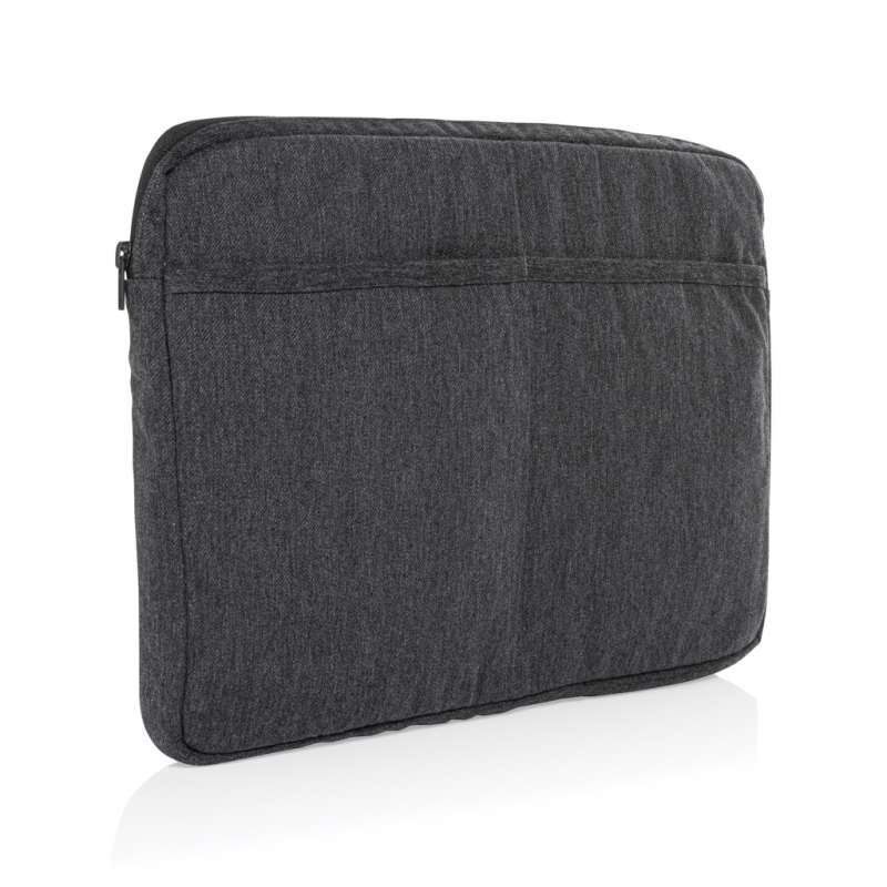 Pochette 15,6'' in cotone riciclato - Accessorio riciclabile a prezzi all'ingrosso