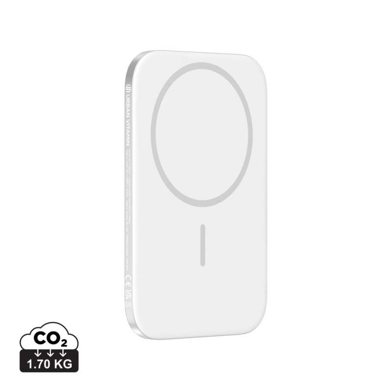 RØd 3000 mAh genanvendt aluminium batterie externe - Powerbank / ekstern batteri til engrospris
