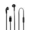Écouteurs Filaires | USB-C™ | Longueur de corde: 1.20 m | Microphone intégré | Contrôle du Volume | Noir - écouteurs filaires à prix de gros