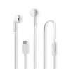 Écouteurs Filaires | USB-C™ | Longueur de corde: 1.20 m | Microphone intégré | Contrôle du Volume | Blanc - écouteurs filaires à prix grossiste Écouteurs Filaires | USB-C™ | Longueur de corde: 1.20 m | Microphone intégré | Contrôle du Volume | Blanc - écouteurs filaires à prix grossiste