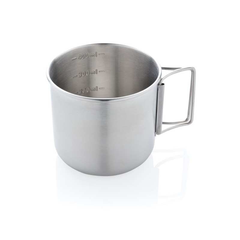 Tasse Explorer en acier - mug en métal à prix de gros