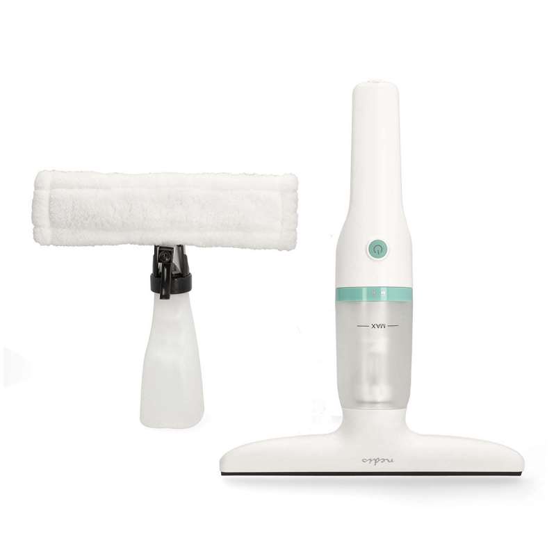 Aspirateur de Vitres | 12 W | 1200 Pa | Capacité réservoir d'eau sale: 60 ml | Réservoir d'eau sale amovible | Blanc / Vert - Aspirateur à prix grossiste