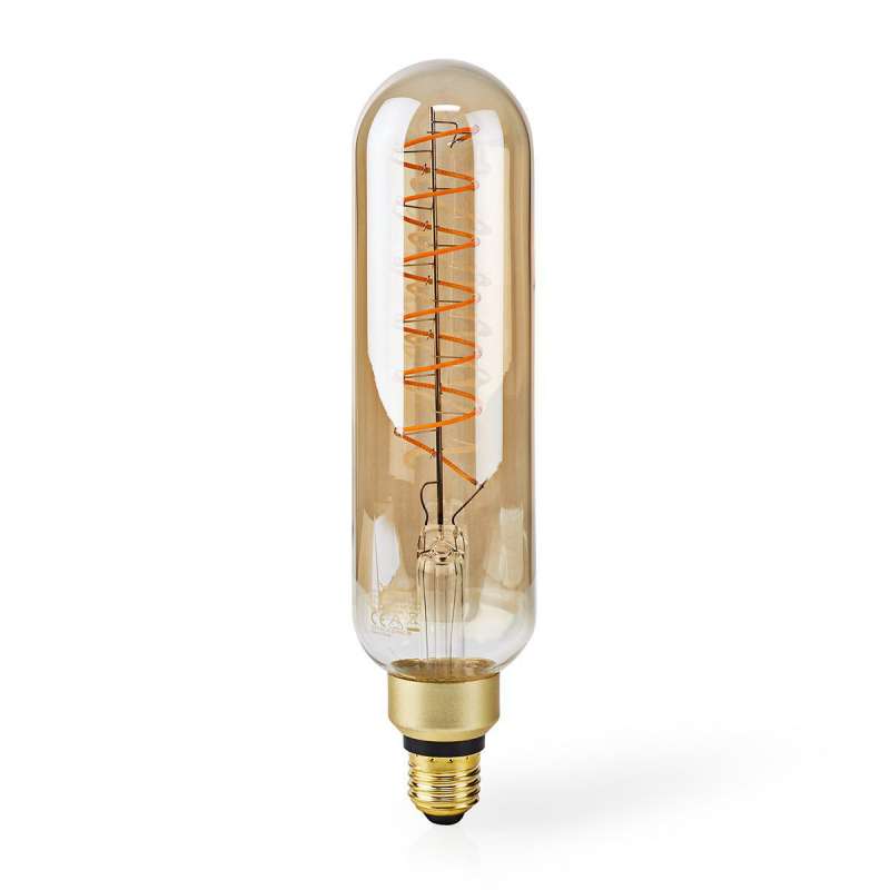 Ampoule LED filament E27 | T65 | 8.5 W | 600 lm | 2000 | Dimmable | Avec finition dorée | Style rétro | 1 pièces - Ampoule led à prix de gros
