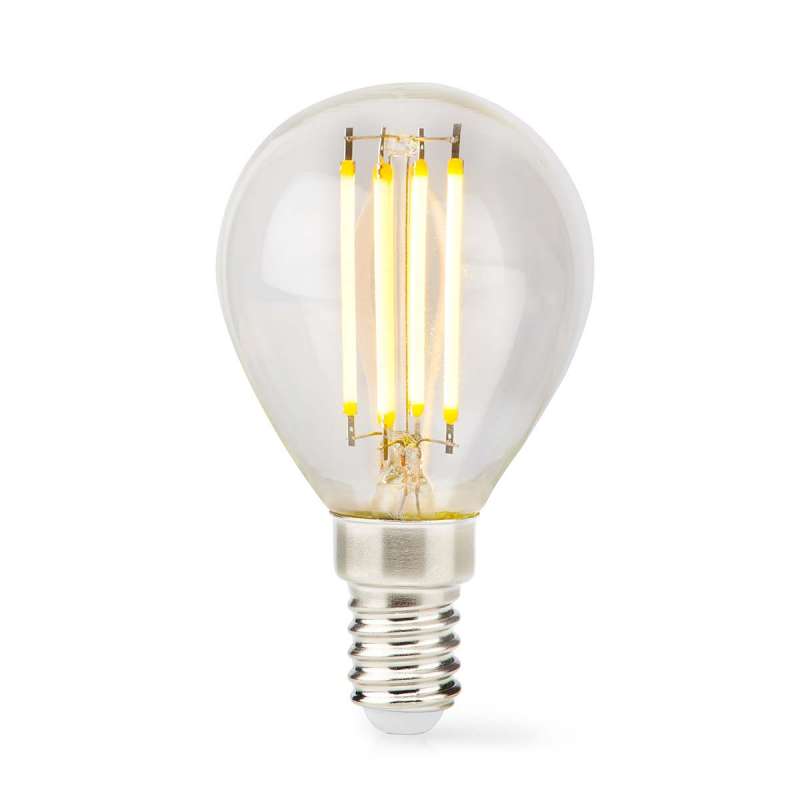 Lampe LED Ampoule E14 | G45 | 4.5 W | 470 lm | 2700 | Dimmable | Blanc Chaud | Style rétro | 1 pièces | Clair - Ampoule led à prix grossiste
