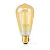 Ampoule LED filament E27 | ST64 | 4.9 W | 470 lm | 2100 | Dimmable | Blanc très chaud | Style rétro | 1 pièces - Ampoule led à prix de gros Ampoule LED filament E27 | ST64 | 4.9 W | 470 lm | 2100 | Dimmable | Blanc très chaud | Style rétro | 1 pièces - Ampoule led à prix de gros