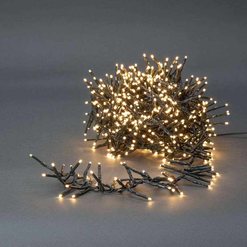 Éclairage de Noël | Groupe | 576 LED's | Blanc Chaud | 4.20 m | Effets de lumière: 7 | Intérieur ou extérieur | Alimentatio - guirlande électrique à prix de gros