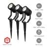 Lampe d'extérieur Smartlife | 3 x 90 lm | Zigbee 3.0 | 3 x 3 W | RGB | 2700 | Aluminium | Android™ / IOS - Lampe extérieure à prix de gros Lampe d'extérieur Smartlife | 3 x 90 lm | Zigbee 3.0 | 3 x 3 W | RGB | 2700 | Aluminium | Android™ / IOS - Lampe extérieure à prix de gros