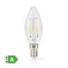 Lampe LED Ampoule E14 | Bougie | 2.2 W | 470 lm | 2700 | Blanc Chaud | Style rétro | 1 pièces | Clair - Ampoule led à prix grossiste