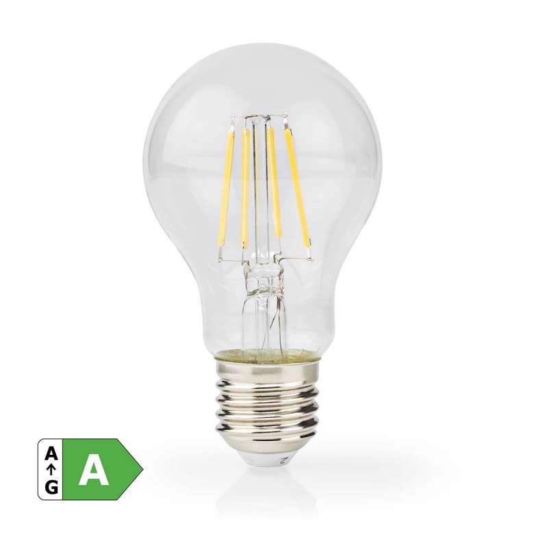 Ampoule LED filament E27 | A60 | 3.8 W | 806 lm | 2700 | Blanc Chaud | Style rétro | 1 pièces - Ampoule led à prix de gros