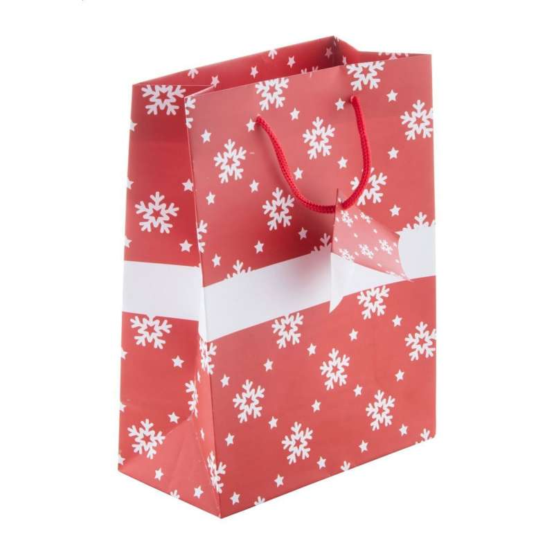 Matte Laminierte Papiergeschenk-Tasche mit Weihnachtsmotiv - Papiertüte zu Großhandelspreisen
