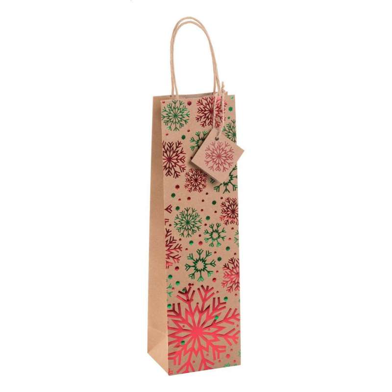 Pekkola W sac cadeau Noël, vin - Accessoire de noël à prix de gros