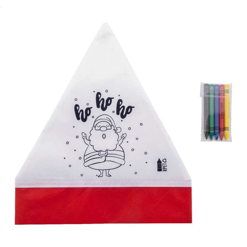 Julfar Hat Bonnet de Père Noël à colorier - Accessoire de noël à prix grossiste