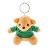 Portachiavi orsetto bianco con T-shirt personalizzabile - Peluche a prezzi all'ingrosso Portachiavi orsetto bianco con T-shirt personalizzabile - Peluche a prezzi all'ingrosso