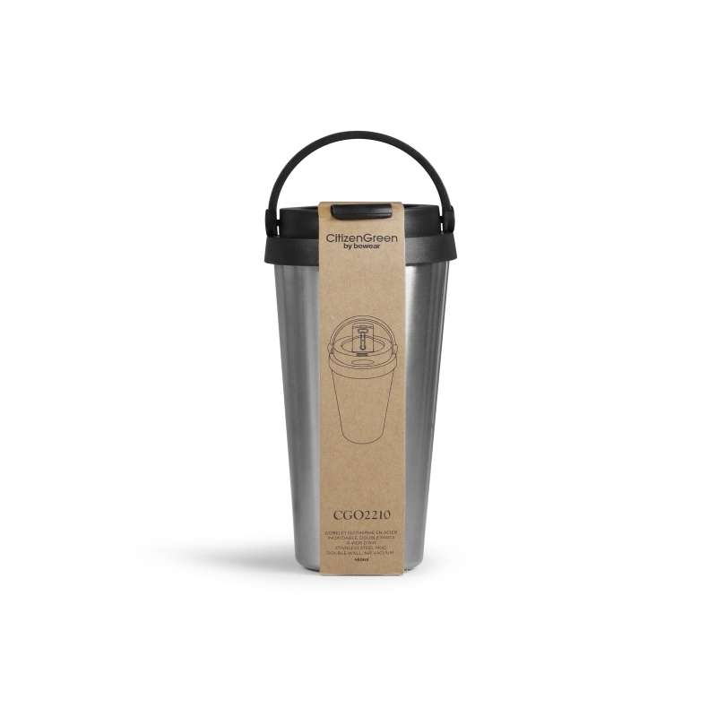 Mug iso. 450ml ISOMU - Mug isotherme à prix grossiste