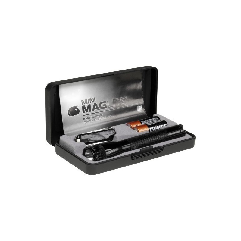 Aluminium torch Mag-lite mini with pocket knife Victorinox à prix grossiste - Victorinox à prix de gros