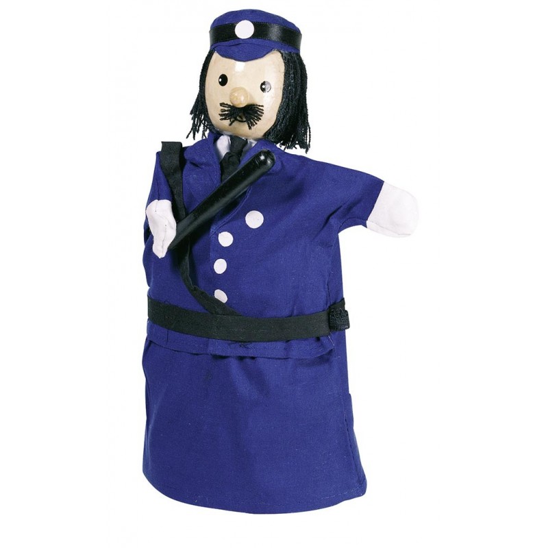 Marionnette, Policier - marionnette à prix grossiste