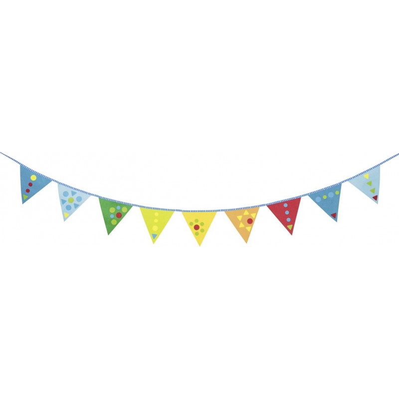 Decorative pennant garland - garland of pennants at wholesale prices