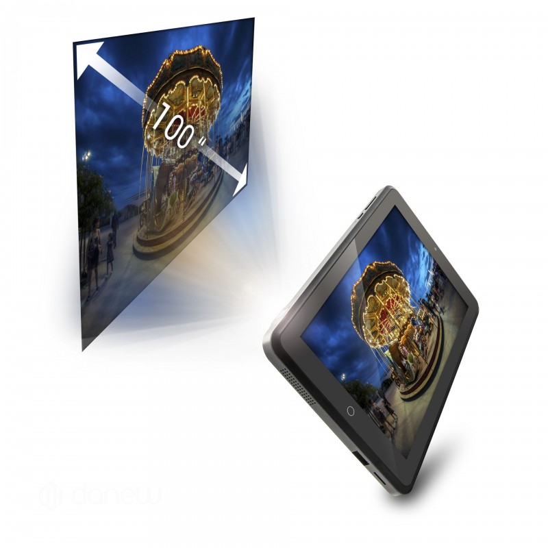 8" Android Tablet med Mini Projektor 32GB - Hjemmebiograf til engrospris