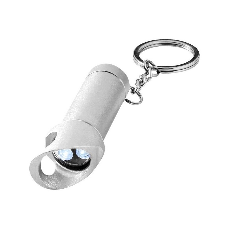 Porte-clés décapsuleur avec lampe Lobster - Bullet à prix grossiste - porte-clés décapsuleur à prix de gros