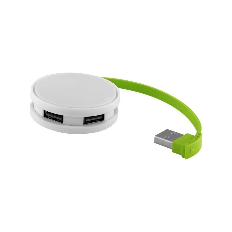 Hub USB 4 ports Round - Bullet - Hub à prix de gros