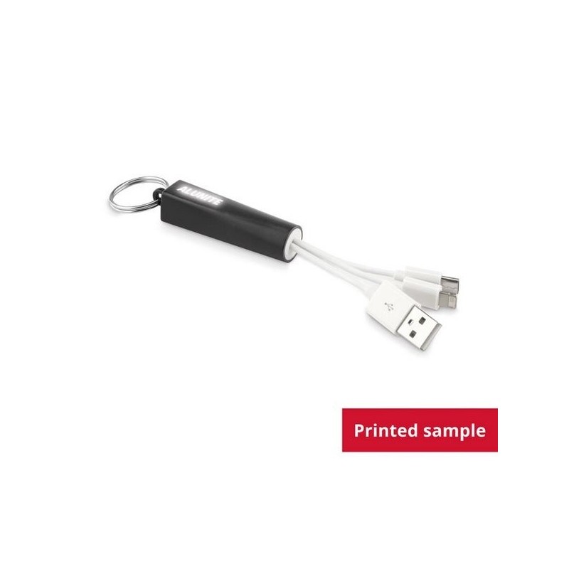 BRILLA - Câble de charge lumineux - porte-clés chargeur à prix grossiste
