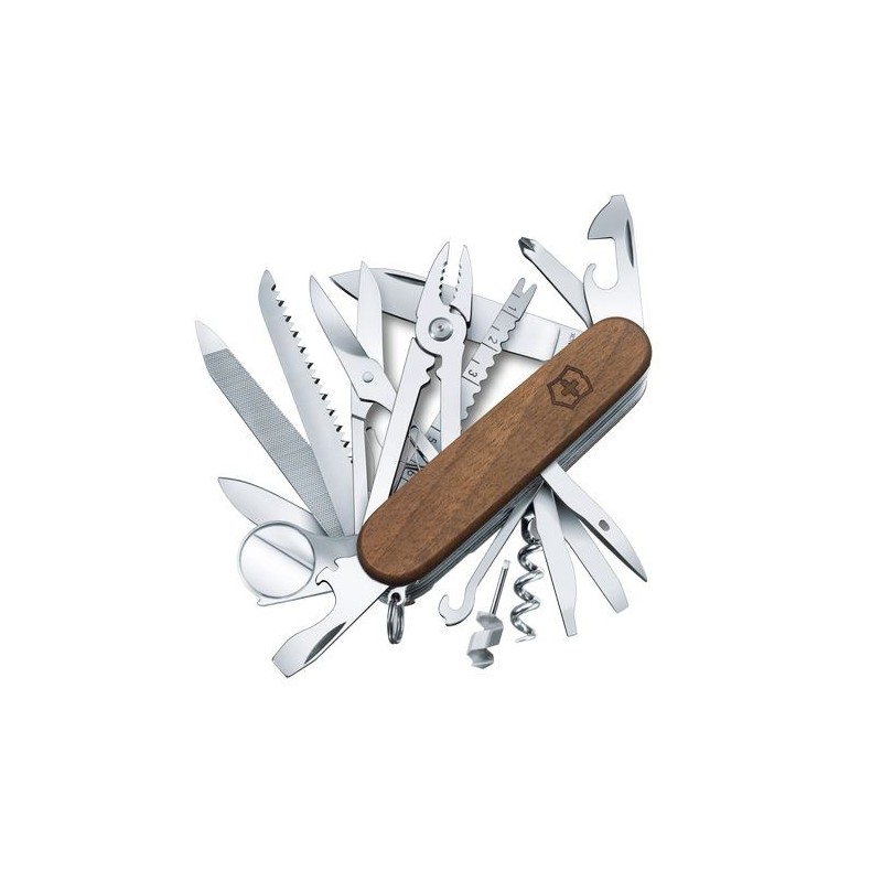couteau d'officier Swiss Champ Wood Victorinox - Set de manucure à prix grossiste