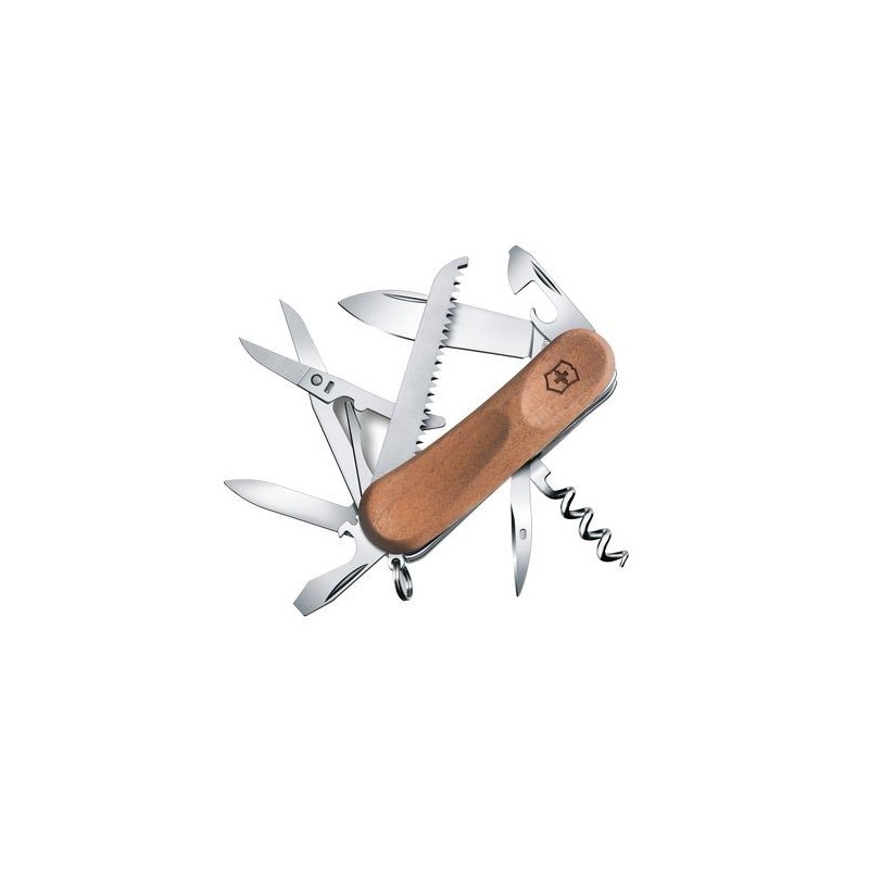 couteau d'officier Evolution Wood 17 Victorinox à prix de gros - couteau suisse à prix grossiste