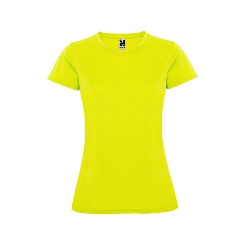 Short-sleeved technical T-shirt MONTECARLO WOMAN - Sport shirt at wholesale prices