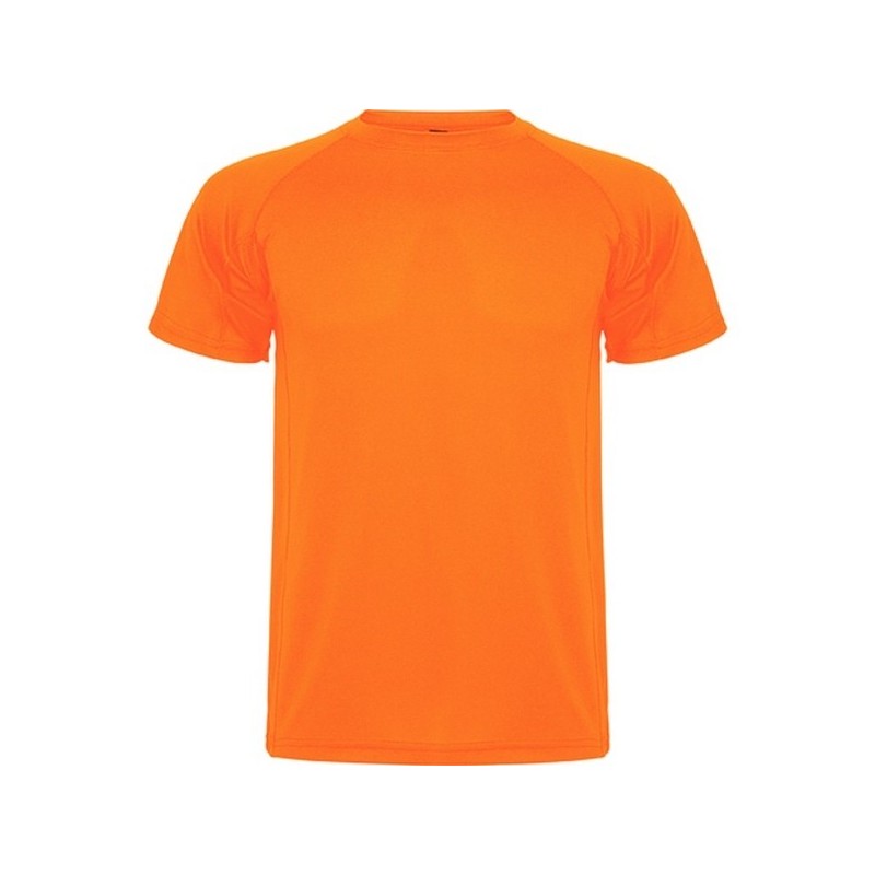 MONTECARLO - T-shirt technique manches courtes raglan. à prix grossiste - T-shirt de sport à prix de gros