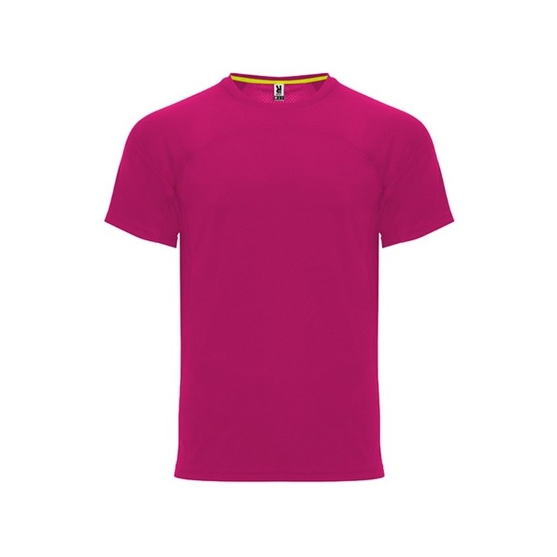 T-shirt technique manches courtes unisex MONACO - T-shirt de sport à prix de gros
