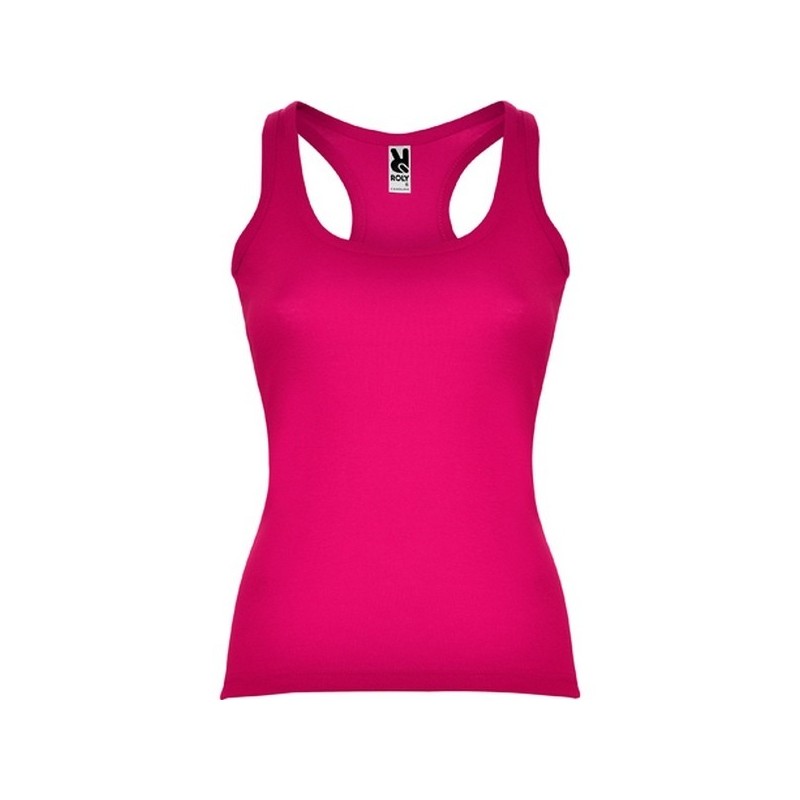 T-shirt justo com decote e listras cinza - T-shirt a preço grossista