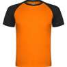 T-shirt sport bambino maniche corte contrastate - T-shirt a prezzi all'ingrosso