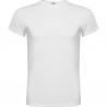 Short-sleeved round-neck T-shirt with identical fabric and side seams SUBLIMA White - Object for sublimation at wholesale prices